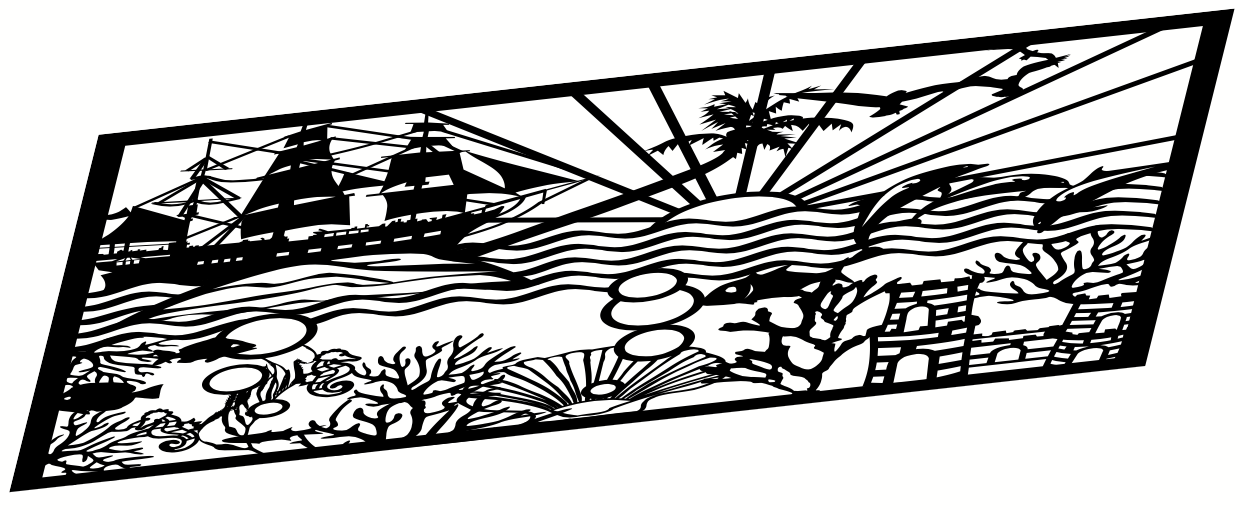 Shifting and scaling by the transformation matrix.