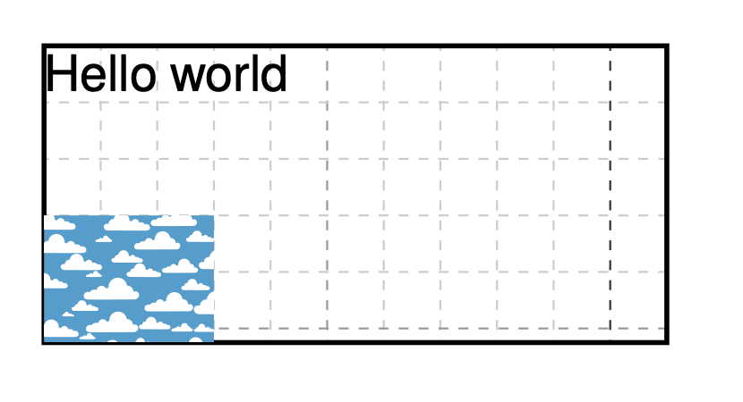 The grid within the group gets displayed.