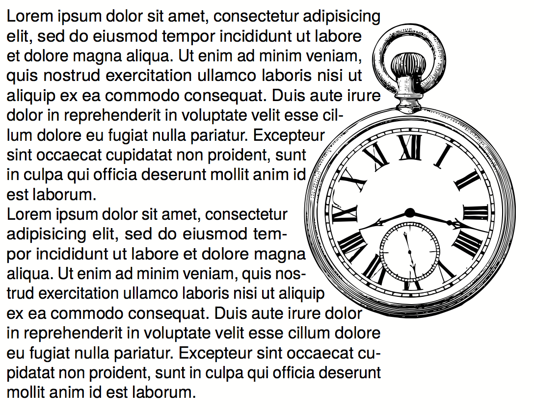 The shape of the watch must be determined in a preparatory step.